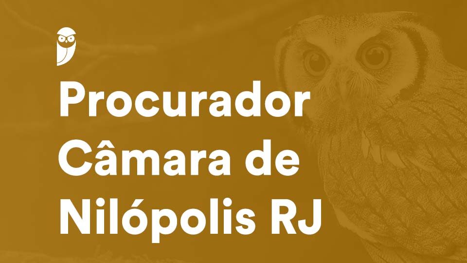 Concurso Procurador Câmara de Nilópolis RJ: SUSPENSO!