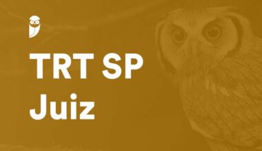 Concurso TRT SP Juiz