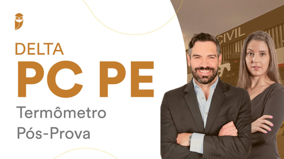 Termômetro Pós-Prova Delegado PC PE