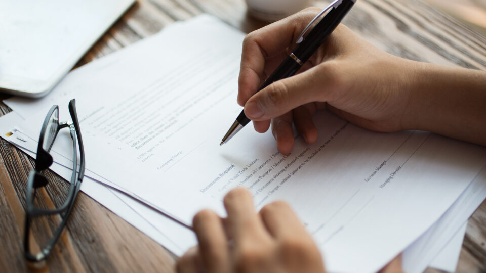 Alteração do Contrato Administrativo para ENAM
