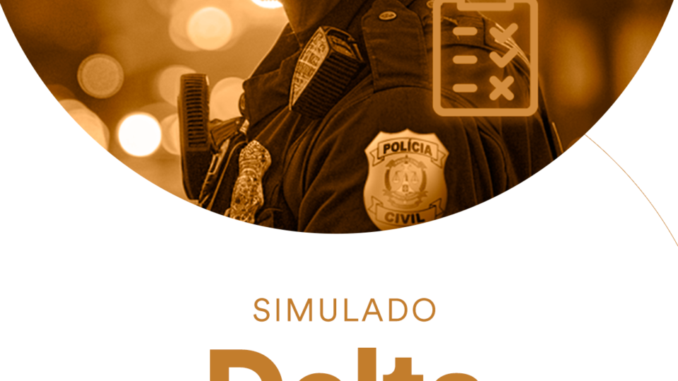 1º simulado PCDF Delegado (Prova Objetiva)