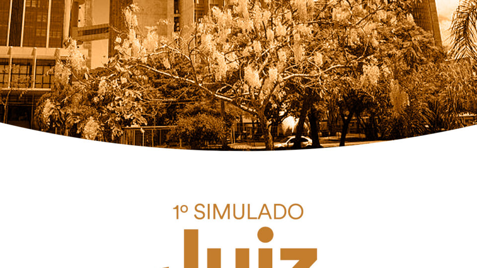 1º Simulado TJ SC Juiz: Participe!