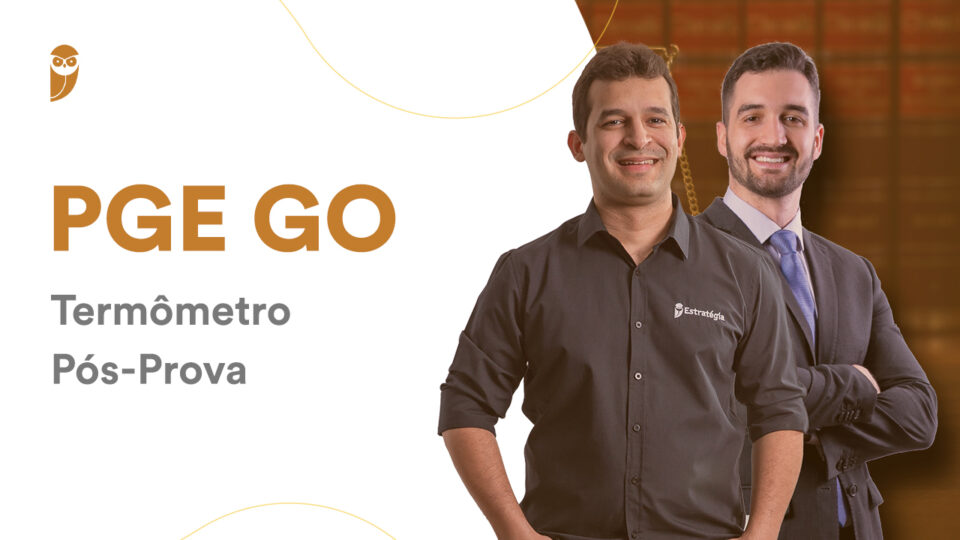 Termômetro Pós-Prova: PGE GO