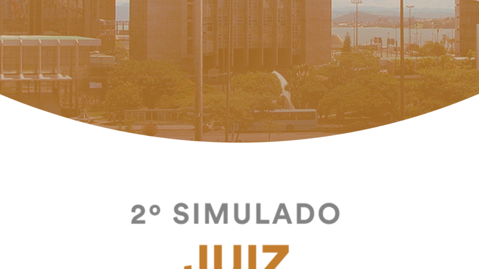 2º Simulado TJ SC Juiz: Participe!