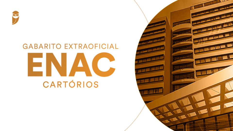 Gabarito extraoficial ENAC: veja seu desempenho!
