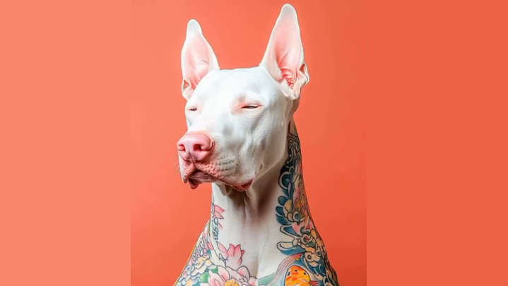 Tatuagens e piercings em cães e gatos agora é crime